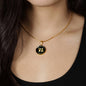 Heart In Virginia v02 - 18k Gold Finished Luxury Necklace