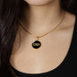Cindy v02 - 18k Gold Finished Luxury Necklace