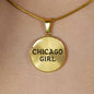 Chicago Girl - 18k Gold Finished Luxury Necklace