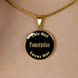 Pomeranian - 18k Gold Finished Luxury Necklace
