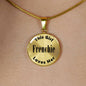 Frenchie - 18k Gold Finished Luxury Necklace