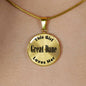 Great Dane v2 - 18k Gold Finished Luxury Necklace