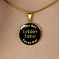Yorkshire Terrier v1 - 18k Gold Finished Luxury Necklace