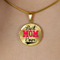 Best Mom Ever - 18k Gold Finished Luxury Necklace