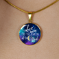 Love You Mom - 18k Gold Finished Luxury Necklace