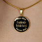 Pembroke Welsh Corgi - 18k Gold Finished Luxury Necklace