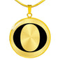 Initial O v1a - 18k Gold Finished Luxury Necklace