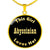 Abyssinian - 18k Gold Finished Luxury Necklace