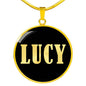 Lucy v02 - 18k Gold Finished Luxury Necklace