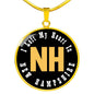 Heart In New Hampshire - 18k Gold Finished Luxury Necklace