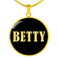 Betty v02 - 18k Gold Finished Luxury Necklace
