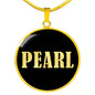 Pearl v02 - 18k Gold Finished Luxury Necklace