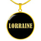Lorraine v02 - 18k Gold Finished Luxury Necklace