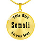Somali - 18k Gold Finished Luxury Necklace