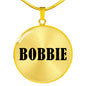 Bobbie v01 - 18k Gold Finished Luxury Necklace