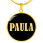 Paula v02 - 18k Gold Finished Luxury Necklace