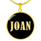 Joan v02 - 18k Gold Finished Luxury Necklace