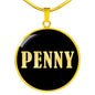 Penny v02 - 18k Gold Finished Luxury Necklace