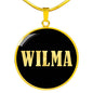 Wilma v02 - 18k Gold Finished Luxury Necklace