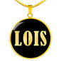 Lois v02 - 18k Gold Finished Luxury Necklace
