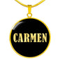 Carmen v02 - 18k Gold Finished Luxury Necklace