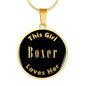 Boxer v2 - 18k Gold Finished Luxury Necklace