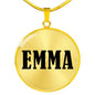 Emma v01 - 18k Gold Finished Luxury Necklace