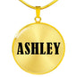 Ashley v01 - 18k Gold Finished Luxury Necklace