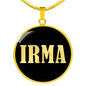 Irma v02 - 18k Gold Finished Luxury Necklace