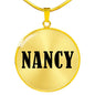 Nancy v01 - 18k Gold Finished Luxury Necklace