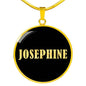 Josephine v02 - 18k Gold Finished Luxury Necklace
