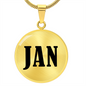 Jan v01 - 18k Gold Finished Luxury Necklace