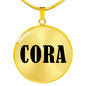 Cora v01 - 18k Gold Finished Luxury Necklace