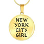 New York City Girl - 18k Gold Finished Luxury Necklace