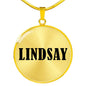 Lindsay v01 - 18k Gold Finished Luxury Necklace