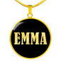 Emma v02 - 18k Gold Finished Luxury Necklace