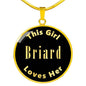 Briard v2 - 18k Gold Finished Luxury Necklace