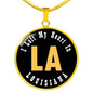 Heart In Louisiana - 18k Gold Finished Luxury Necklace