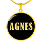 Agnes v02 - 18k Gold Finished Luxury Necklace