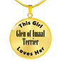 Glen of Imaal Terrier - 18k Gold Finished Luxury Necklace