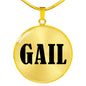 Gail v01 - 18k Gold Finished Luxury Necklace
