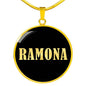 Ramona v02 - 18k Gold Finished Luxury Necklace
