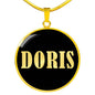 Doris v02 - 18k Gold Finished Luxury Necklace