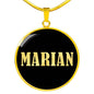 Marian v02 - 18k Gold Finished Luxury Necklace