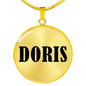Doris v01 - 18k Gold Finished Luxury Necklace