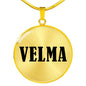 Velma v01 - 18k Gold Finished Luxury Necklace
