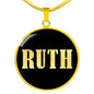 Ruth v02 - 18k Gold Finished Luxury Necklace