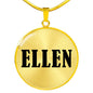 Ellen v01 - 18k Gold Finished Luxury Necklace