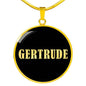 Gertrude v02 - 18k Gold Finished Luxury Necklace