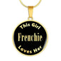 Frenchie v1 - 18k Gold Finished Luxury Necklace